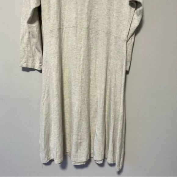 Torrid oatmeal knitted sweater skater dress cross front neckline plus size 2X - Picture 9 of 11
